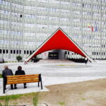 28.08.2018 Kielce. Zrewitalizowany plac przed ŚUW / Jarosław Kubalski / Radio Kielce