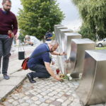 24.08.2018 Kielce. Obchody pod Menorą w 76. rocznicę zagłady getta kieleckiego / Jarosław Kubalski / Radio Kielce