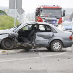 Wypadek na ulicy Ściegiennego w Kielcach / Jarosław Kubalski / Radio Kielce