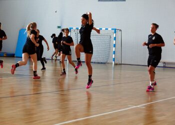 16.07.2018 Kielce. Piłkarki Korony Handball podczas testów wydolnościowych / Jarosław Kubalski / Radio Kielce