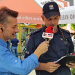 Stacja wakacje. Na zdjęciu (po lewej): Paweł Solarz - Radio Kielce / Krzysztof Bujnowicz / Radio Kielce