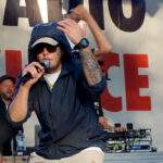 Zespół JWP/BC na scenie Koncertowego Lata Radia Kielce w Parku Miejskim / Piotr Michalski / Radio Kielce