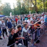 Zespół JWP/BC na scenie Koncertowego Lata Radia Kielce w Parku Miejskim / Piotr Michalski / Radio Kielce