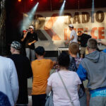 Zespół JWP/BC na scenie Koncertowego Lata Radia Kielce w Parku Miejskim / Piotr Michalski / Radio Kielce