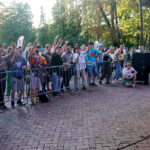 Zespół JWP/BC na scenie Koncertowego Lata Radia Kielce w Parku Miejskim / Piotr Michalski / Radio Kielce