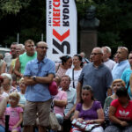 Krzysztof K.A.S.A. Kasowski - koncert w kieleckim Parku Miejskim w ramach Wakacyjnego Lata Radia Kielce / Piotr Michalski / Radio Kielce