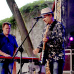 Krzysztof K.A.S.A. Kasowski - koncert w kieleckim Parku Miejskim w ramach Wakacyjnego Lata Radia Kielce / Piotr Michalski / Radio Kielce