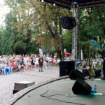 Krzysztof K.A.S.A. Kasowski - koncert w kieleckim Parku Miejskim w ramach Wakacyjnego Lata Radia Kielce / Piotr Michalski / Radio Kielce