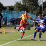 3 kolejka LOTTO Ekstraklasy: Wisła Płock - Korona Kielce. Na zdjęciu: Ivan Juki (po lewej) / Krzysztof Bujnowicz / Radio Kielce