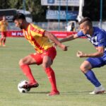 3 kolejka LOTTO Ekstraklasy: Wisła Płock - Korona Kielce. Na zdjęciu: Elia Soriano (po lewej) / Krzysztof Bujnowicz / Radio Kielce