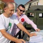 Kielce. Stacja: Wakacje. Na zdjęciu (od lewej): Marek Stefaniec i Paweł Solarz / Krzysztof Bujnowicz / Radio Kielce