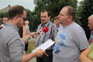 Zysławice. Punkty Widzenia. Mieszkańcy nie chcą kurzej fermy / Krzysztof Bujnowicz / Radio Kielce