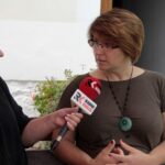 Pustelnia Złotego Lasu w Rytwianach. Raport Dnia. Na zdjęciu: Agnieszka Zwierzyńska - menadżer Ośrodka  / Krzysztof Bujnowicz / Radio Kielce