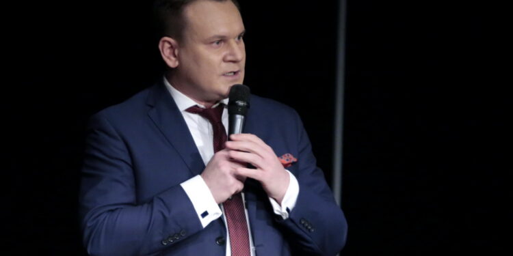Dominik Tarczyński - poseł PiS / Marzena Mąkosa / Radio Kielce