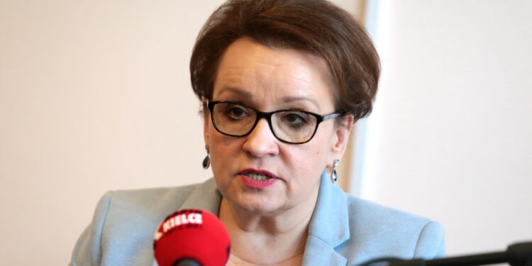 Anna Zalewska - Minister Edukacji Narodowej / Marzena Mąkosa / Radio Kielce