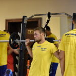 Trening siłowy PGE Vive Kielce / Marzena Mąkosa / Radio Kielce