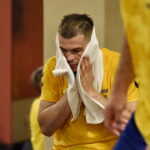 Trening siłowy PGE Vive Kielce / Marzena Mąkosa / Radio Kielce