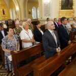 Obchody 74. rocznicy wybuchu Powstania Warszawskiego. Msza święta w kościele Garnizonowym pw. Matki Bożej Królowej Polski / Marzena Mąkosa / Radio Kielce