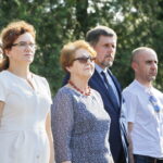 Obchody 74. rocznicy wybuchu Powstania Warszawskiego. Na zdjęciu od lewej: Agata Wojtyszek - wojewoda świętokrzyski, Maria Zuba - poseł PiS / Marzena Mąkosa / Radio Kielce