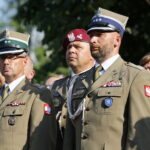 Obchody 74. rocznicy wybuchu Powstania Warszawskiego. Po prawej płk Paweł Chabielski / Marzena Mąkosa / Radio Kielce