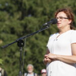 Obchody 74. rocznicy wybuchu Powstania Warszawskiego. Agata Wojtyszek - wojewoda świętokrzyski / Marzena Mąkosa / Radio Kielce