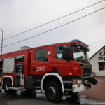 Pożar hurtowni zniczy przy ulicy Ściegiennego / Marzena Mąkosa / Radio Kielce