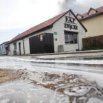 Pożar hurtowni zniczy przy ulicy Ściegiennego / Marzena Mąkosa / Radio Kielce