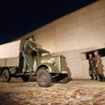 Inscenizacja upamiętniająca rocznicę rozbicia więzienia UB w Ośrodku Myśli Patriotycznej i Obywatelskiej w Kielcach przy ulicy Zamkowej / Marzena Mąkosa / Radio Kielce