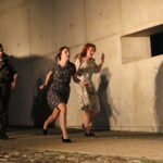 Inscenizacja upamiętniająca rocznicę rozbicia więzienia UB w Ośrodku Myśli Patriotycznej i Obywatelskiej w Kielcach przy ulicy Zamkowej / Marzena Mąkosa / Radio Kielce