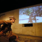 Inscenizacja upamiętniająca rocznicę rozbicia więzienia UB w Ośrodku Myśli Patriotycznej i Obywatelskiej w Kielcach przy ulicy Zamkowej / Fot. Marzena Mąkosa - Radio Kielce