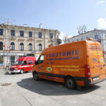 Kurtyny wodne na Placu Artystów / Marzena Mąkosa / Radio Kielce