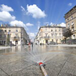 Kurtyny wodne na Placu Literatów / Marzena Mąkosa / Radio Kielce