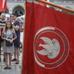 Lekcja śpiewania piosenek legionowych / Marzena Mąkosa / Radio Kielce