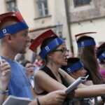 Lekcja śpiewania piosenek legionowych / Marzena Mąkosa / Radio Kielce