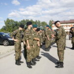 Uroczystości pod pomnikiem poległych i pomordowanych przez okupanta niemieckiego / Marzena Mąkosa / Radio Kielce