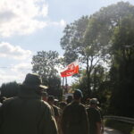 Uroczystości pod pomnikiem poległych i pomordowanych przez okupanta niemieckiego / Marzena Mąkosa / Radio Kielce