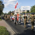 Uroczystości pod pomnikiem poległych i pomordowanych przez okupanta niemieckiego / Marzena Mąkosa / Radio Kielce