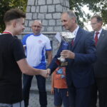 Uroczystości pod pomnikiem poległych i pomordowanych przez okupanta niemieckiego / Marzena Mąkosa / Radio Kielce