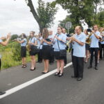 Uroczystości przed Obeliskiem I Kompanii Kadrowej J. Piłsudskiego / Marzena Mąkosa / Radio Kielce