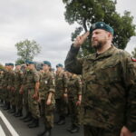 Uroczystości przed Obeliskiem I Kompanii Kadrowej J. Piłsudskiego / Marzena Mąkosa / Radio Kielce