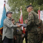 Uroczystości przed Obeliskiem I Kompanii Kadrowej J. Piłsudskiego / Marzena Mąkosa / Radio Kielce