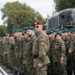 Uroczystości przed Obeliskiem I Kompanii Kadrowej J. Piłsudskiego / Marzena Mąkosa / Radio Kielce