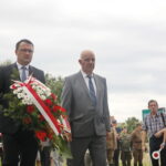 Uroczystości przed Obeliskiem I Kompanii Kadrowej J. Piłsudskiego / Marzena Mąkosa / Radio Kielce