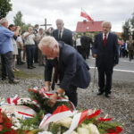 Uroczystości przed Obeliskiem I Kompanii Kadrowej J. Piłsudskiego / Marzena Mąkosa / Radio Kielce