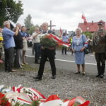 Uroczystości przed Obeliskiem I Kompanii Kadrowej J. Piłsudskiego / Marzena Mąkosa / Radio Kielce