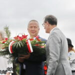 Uroczystości przed Obeliskiem I Kompanii Kadrowej J. Piłsudskiego / Marzena Mąkosa / Radio Kielce