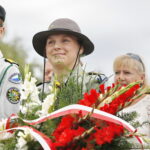 Uroczystości przed Obeliskiem I Kompanii Kadrowej J. Piłsudskiego / Marzena Mąkosa / Radio Kielce