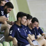 Młodzieżowe Mistrzostwa Świata kobiet do lat 18. Mecz Polska - Angola. "Biało-czerwonym" kibicowali zawodnicy PGE Vive. Na pierwszym planie Alex Dujszebajew / Marzena Mąkosa / Radio Kielce