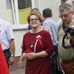 Kolejny przystanek „Kadrówki”. Uroczystości w Wodzisławiu. Na zdjęciu: Maria Zuba - posłanka PiS / Marzena Mąkosa / Radio Kielce