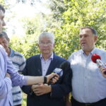 Konferencja prasowa PiS. Na zdjęciu: Krzysztof Lipiec - poseł PiS i Marek Kwitek - poseł PiS / Marzena Mąkosa / Radio Kielce